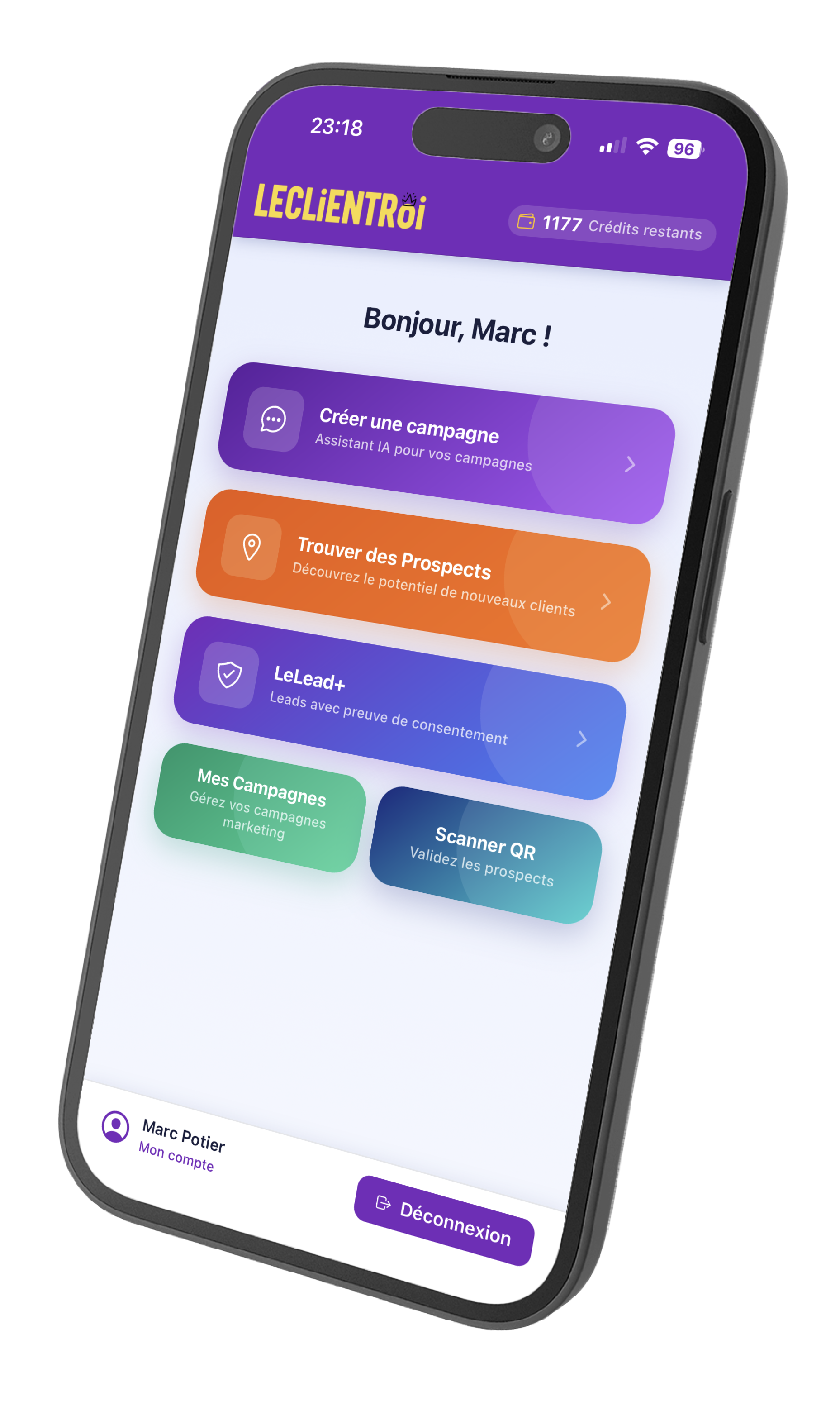 App Mobile Dashboard