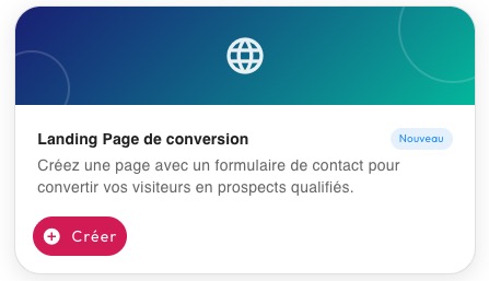 Landing Page de conversion